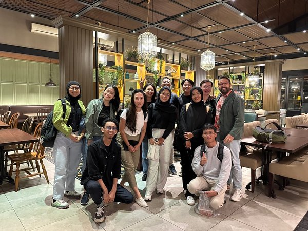 Team dinner in Jakarta